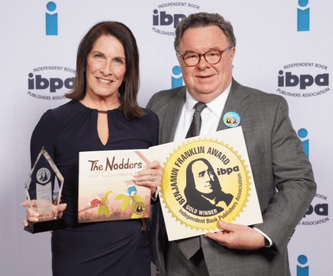 Award Winning Children's Book with Dust Jacket - Buy 1 Book Get a Plush Nodder for FREE - The Nodders