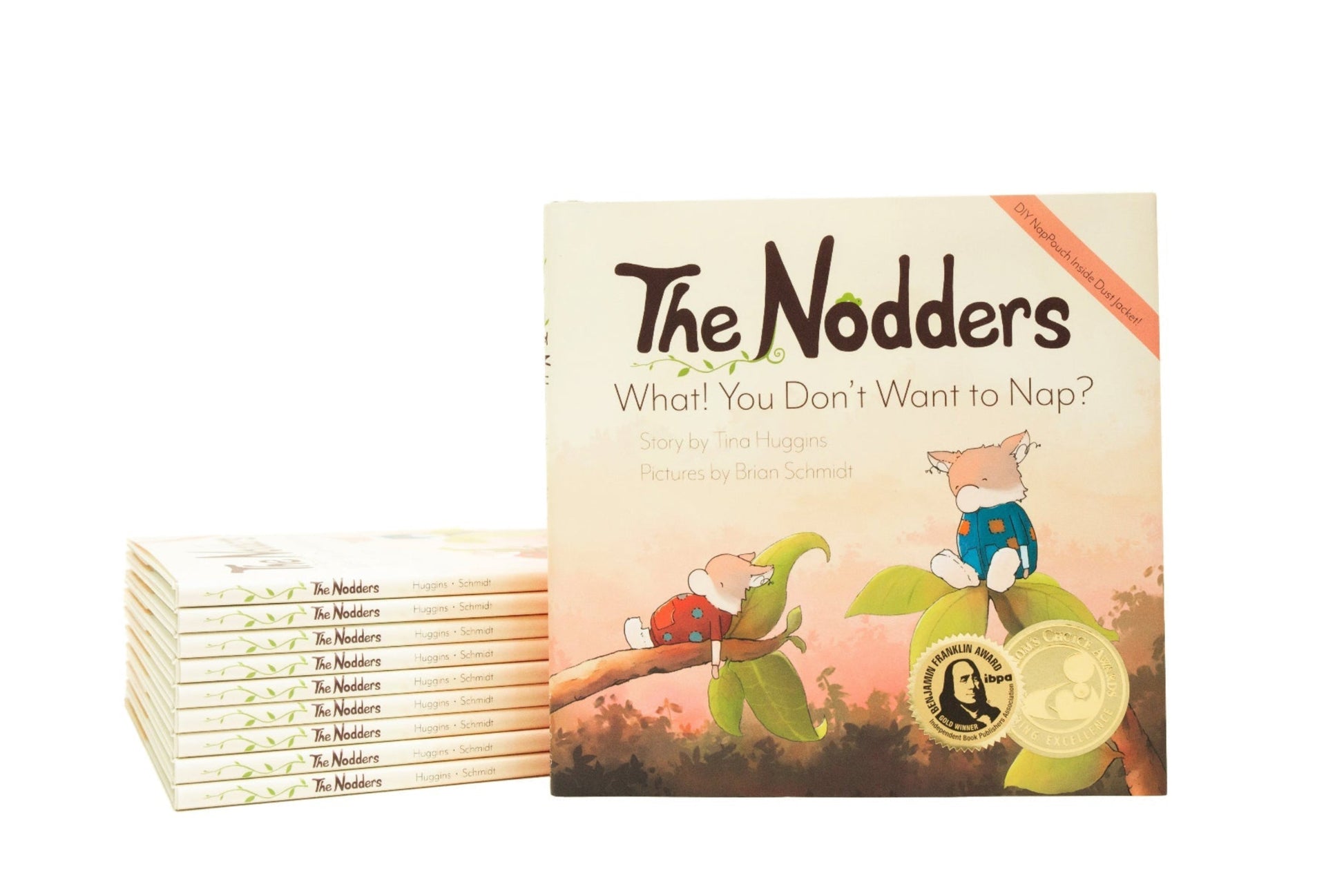 Award Winning Children's Book with Dust Jacket - Buy 1 Book Get a Plush Nodder for FREE - The Nodders