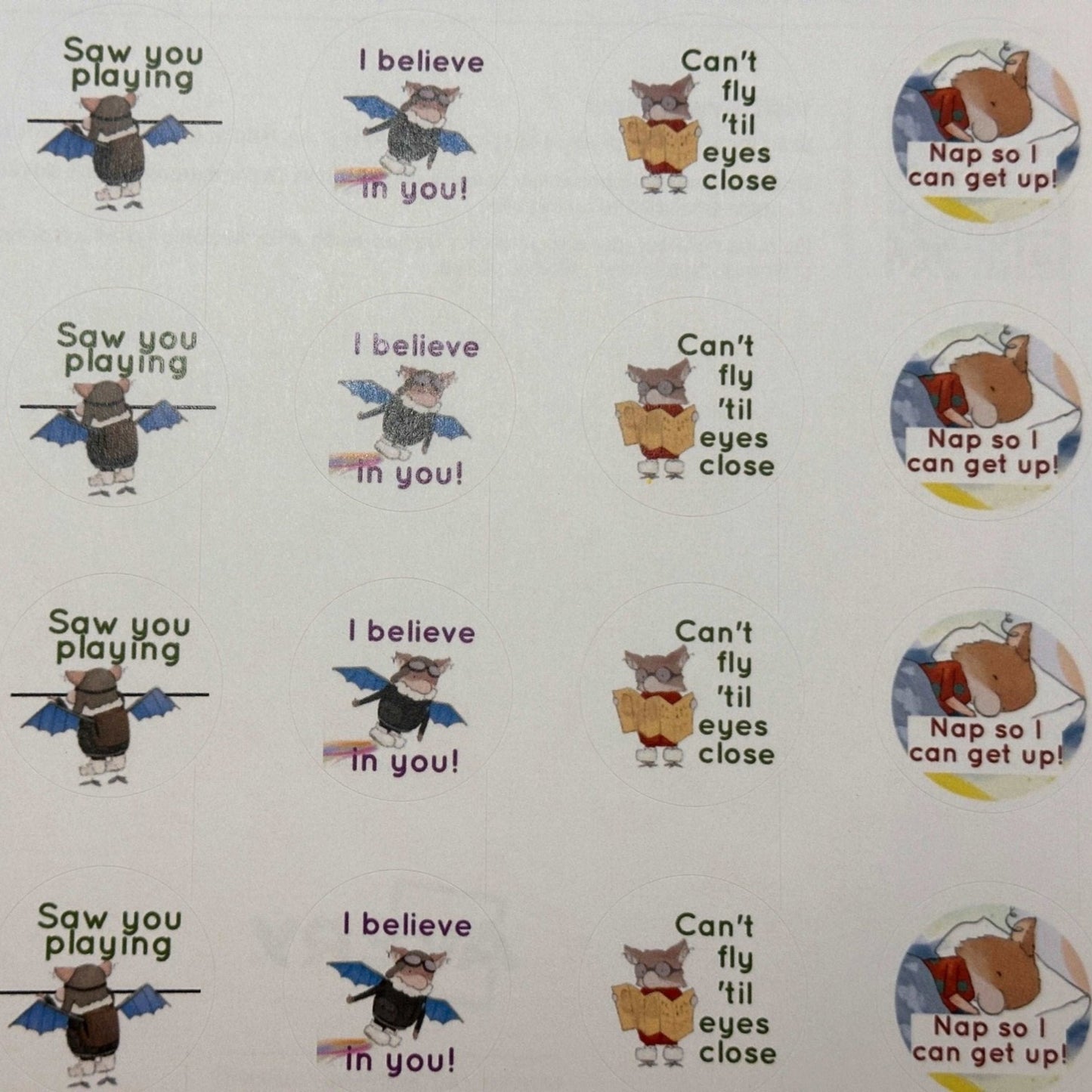 Special Deal: Purchase The Nodder Book and receive a FREE Nap Time Sticker Chart - The Nodders